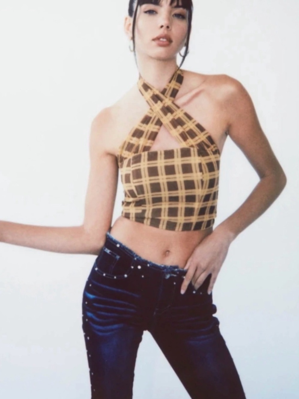 With Jéan Tulip Top in Cher